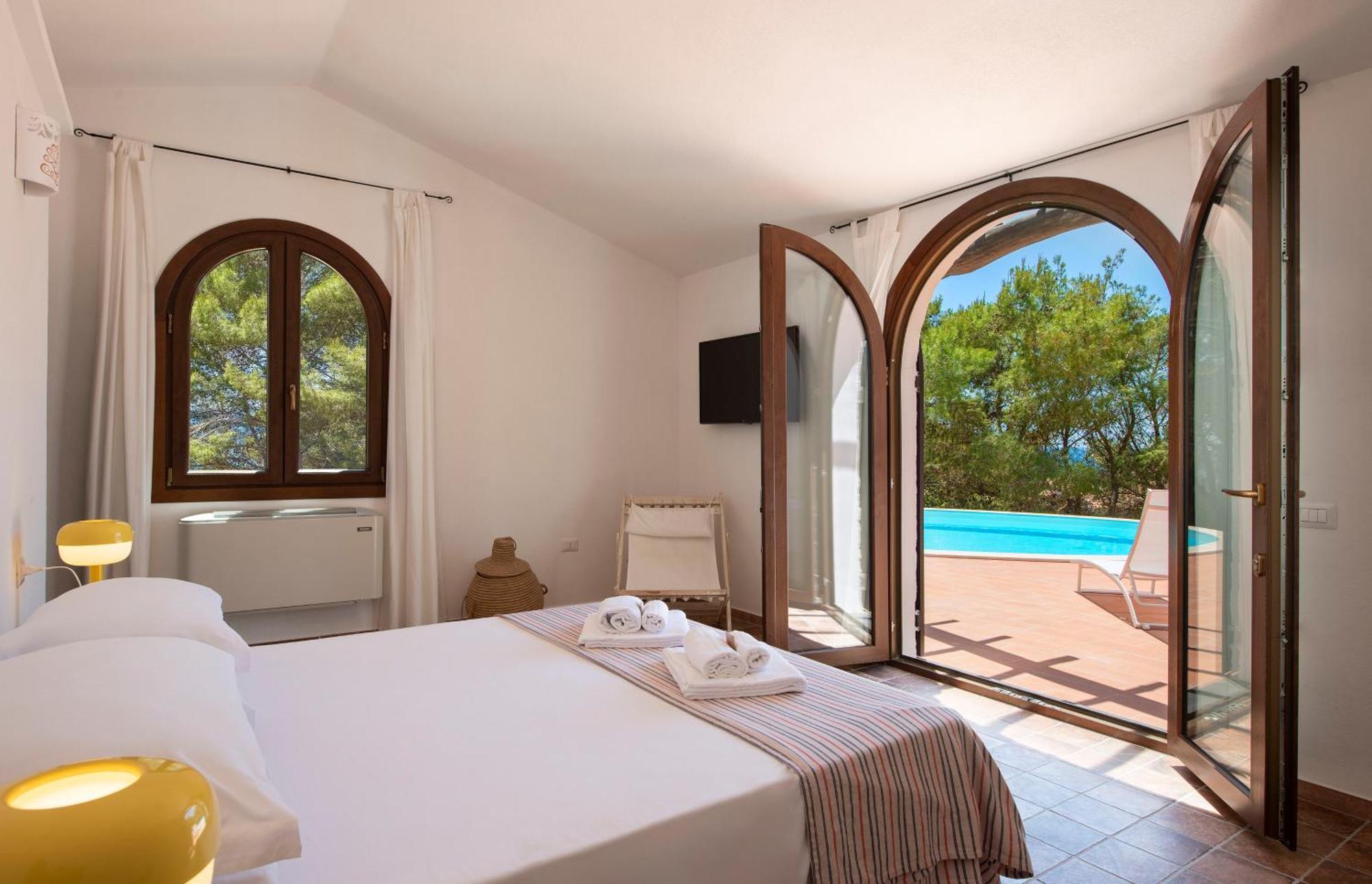 Villa Eliana Sul Mare Порто Пино Екстериор снимка