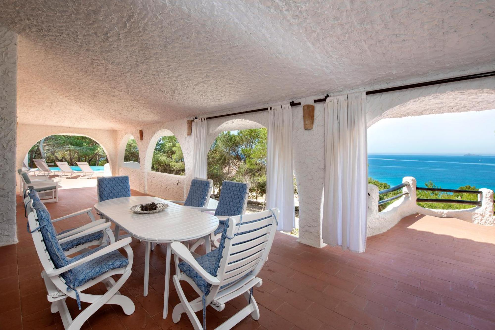 Villa Eliana Sul Mare Порто Пино Екстериор снимка