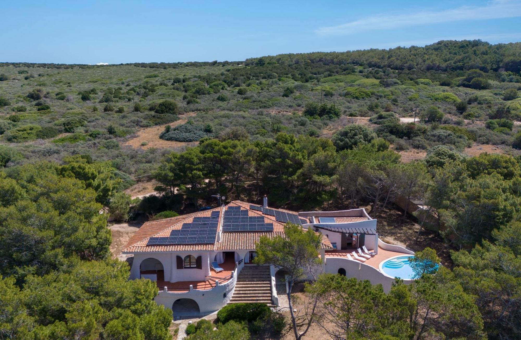 Villa Eliana Sul Mare Порто Пино Екстериор снимка